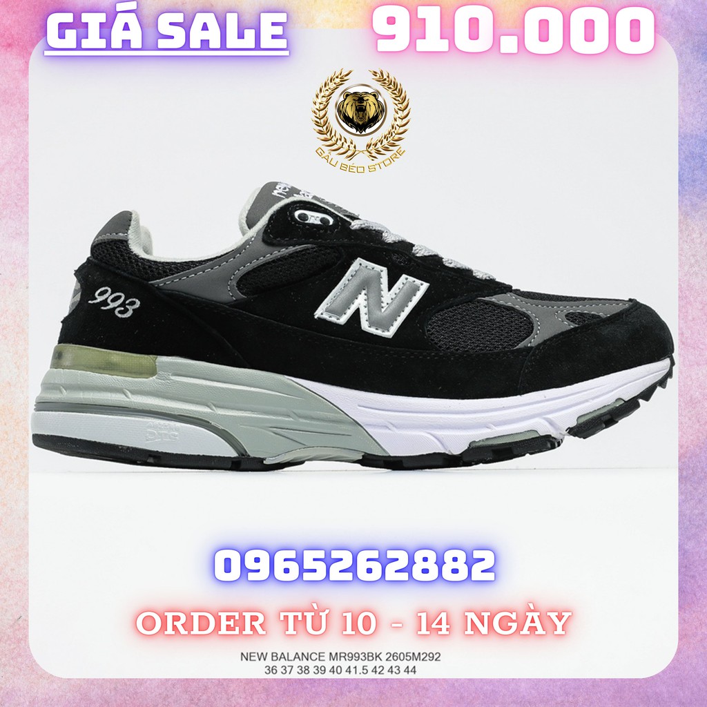 Order 1-2 Tuần + Freeship Giày Outlet Store Sneaker _New Balance in USA MR993 MSP: 2605M2921 gaubeaostore.shop