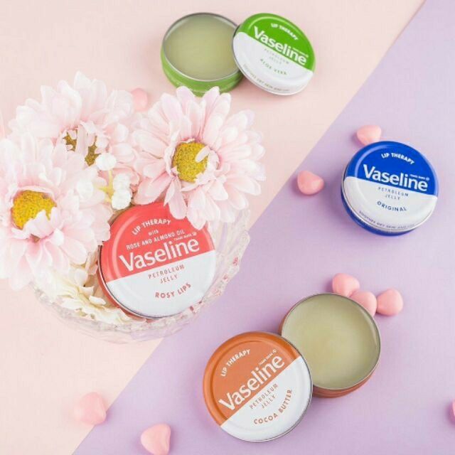 son dưỡng môi vaseline