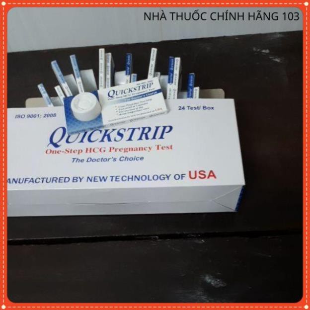 Que thử thai Quickstrip cho kết quả nhanh, chính xác ( hàng che tên)