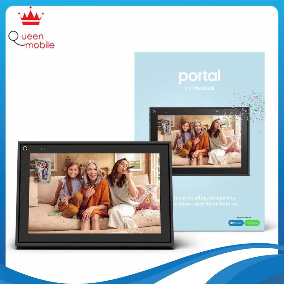 Màn hình thông minh Facebook Portal 10 inch - Hàng chính hãng nguyên seal mới 100%