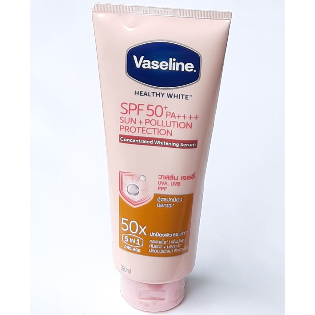 Sữa dưỡng thể Vaseline 50X Thái Lan 320ml
