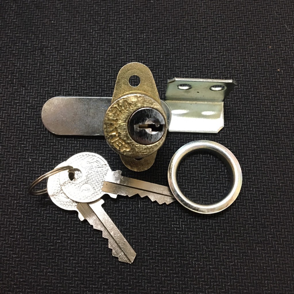 Ổ khoá tủ Việt Tiệp 03204 đồng inox vàng trắng