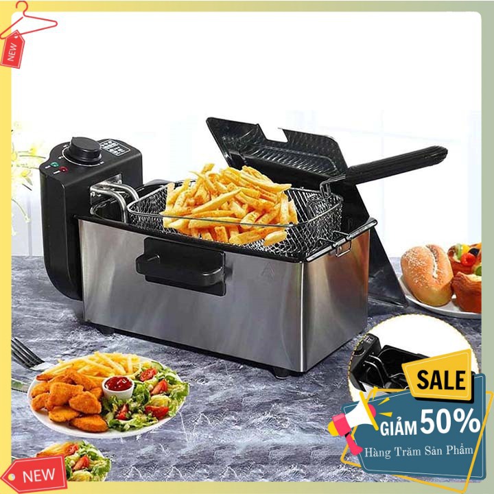 Bếp Chiên, Rán Ngập Dầu CHÍNH HÃNG 3L