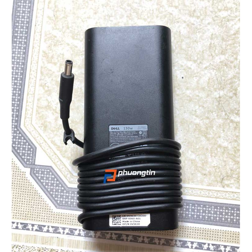 Adapter sạc zin Dell oval kim nhỏ 130w 19.5V - 6.67A