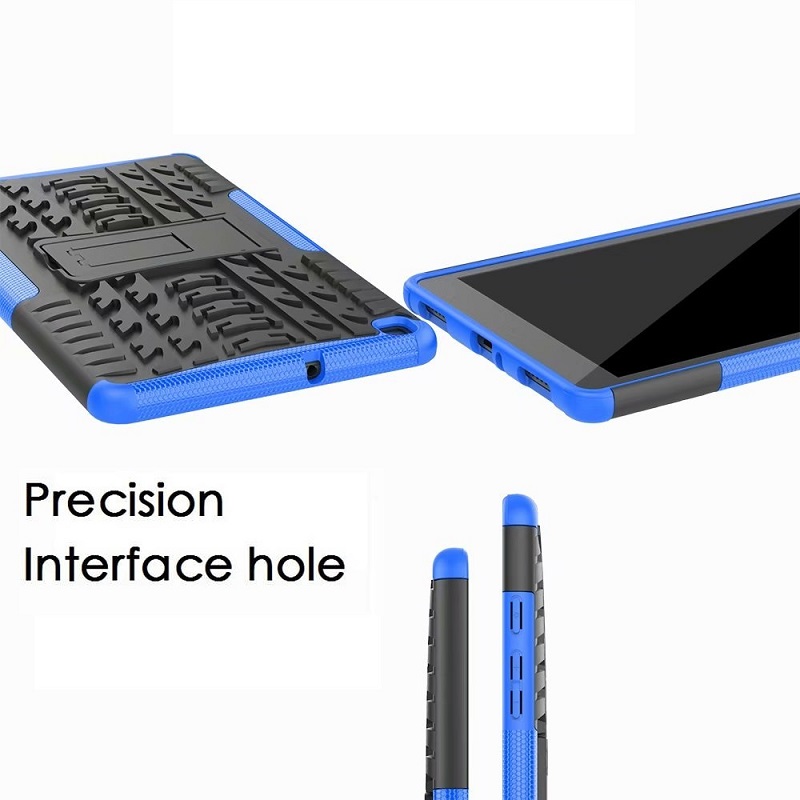 Heavy Duty 2 in 1 Hybrid Rugged Silicon TPU+PC Case For Samsung Galaxy Tab A 8.0 2019 T290 T295 SM-T290 SM-T295 Tablet Cover