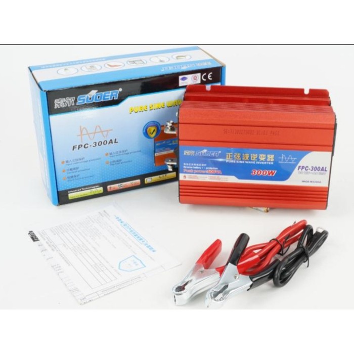Bộ đổi điên sin chuẩn 300w 12v sang 220v chống ngược cực - FPC-300AL