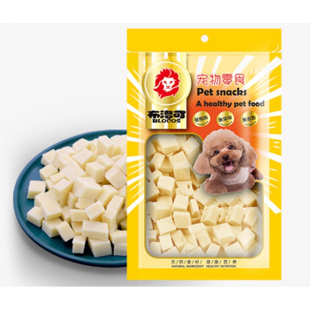 Phô mai viên100g, bánh thưởng thức ăn huấn luyện cho chó