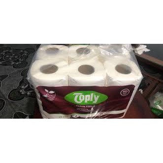 Giấy vệ sinh Toply 12cuộn .