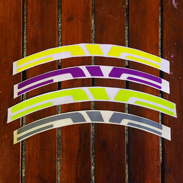 Set 12 Miếng Dán Vành Bánh Xe Đạp Leo Núi