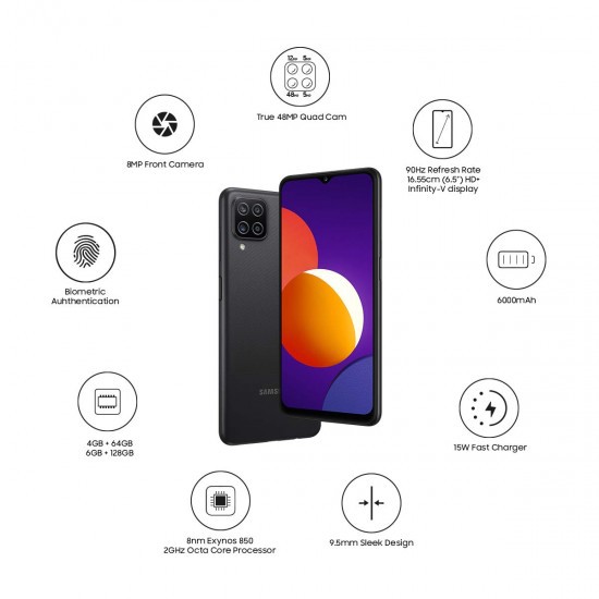 Điện Thoại Samsung Galaxy M12 (4GB/64GB) - Hãng Phân Phối Chính Thức | BigBuy360 - bigbuy360.vn