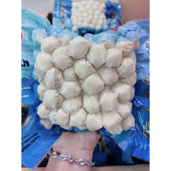 (Giao 1h)Cá viên bịch 500g (dùng để chiên/thả lẩu)