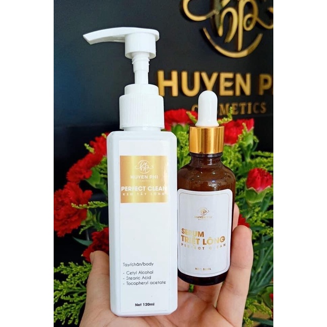 kem tẩy lông huyền phi tặng serum triệt lông Quynhanhspa20 tẩy sạch lông, dưỡng da mềm mượt ngay lần đầu sử dụng