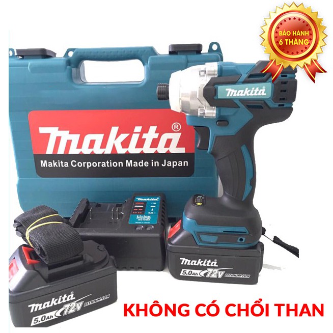 Máy chuyên vít makita 72v không chổi than , máy bắn vít 72v lõi đồng tặng kèm mũi vít