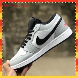 Giày thể thao jd1⚡️𝐒𝐢ê𝐮 𝐑ẻ⚡️ xám, jordan low đủ size nam nữ