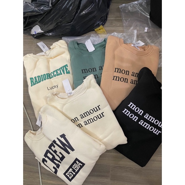 áo nỉ bông trơn nhiều hoạ tiết (p2) | BigBuy360 - bigbuy360.vn