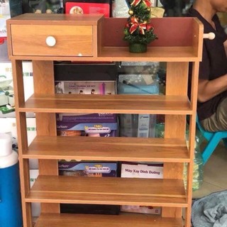 KỆ GIÀY GỖ 5 TẦNG (HÀNG ĐẸP)