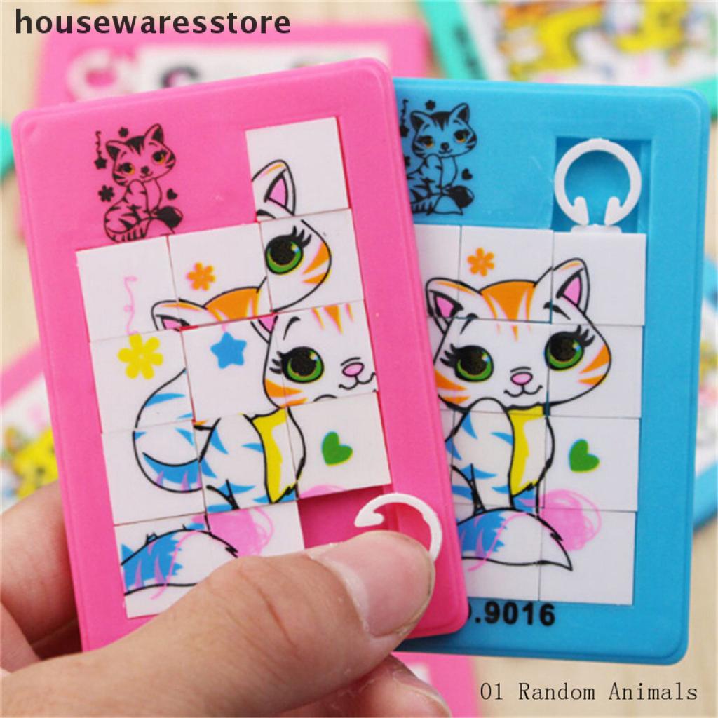 Bộ Đồ Chơi Xếp Hình Động Vật Nhiều Màu Sắc Giáo Dục Sớm Cho Bé