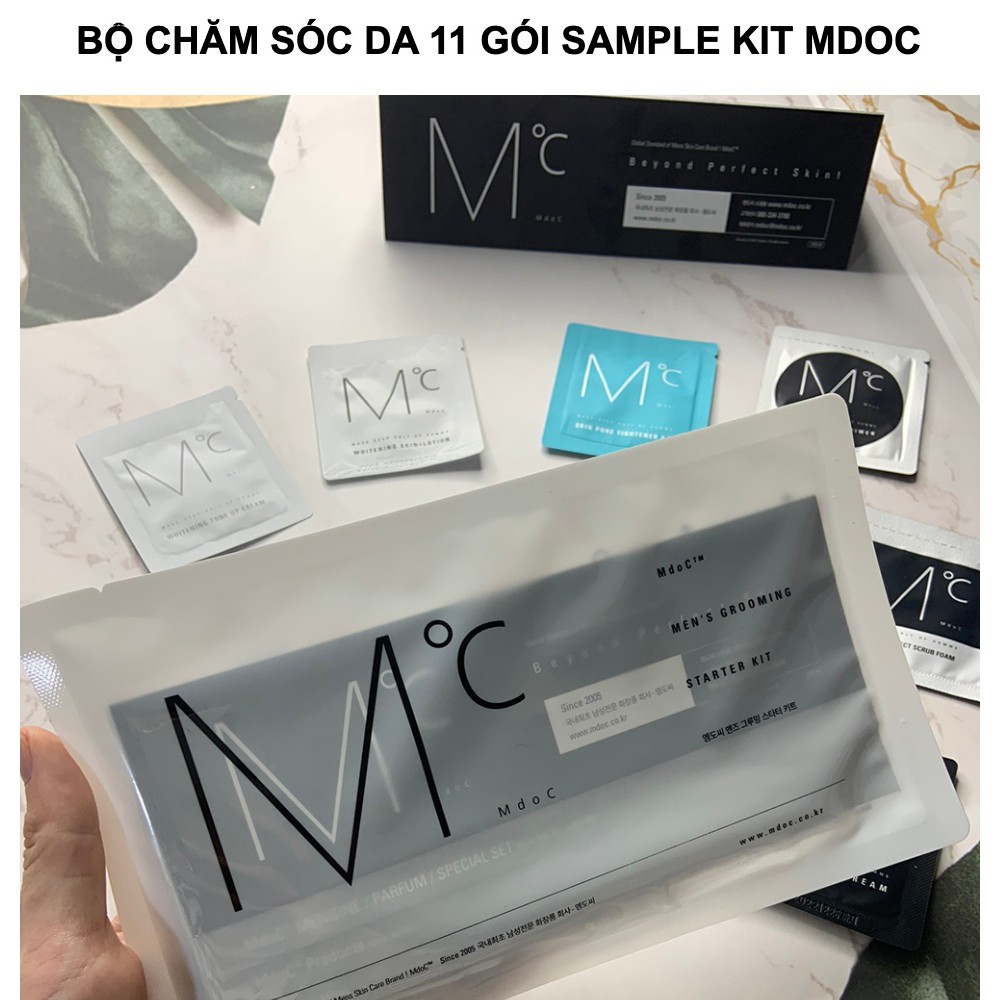 Bộ chăm sóc da sample kit MdoC