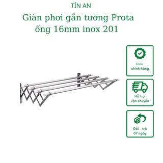 Giàn phơi quần áo thông minh Prota inox ống 16mm co giãn loại 1 mét Prota PT-906