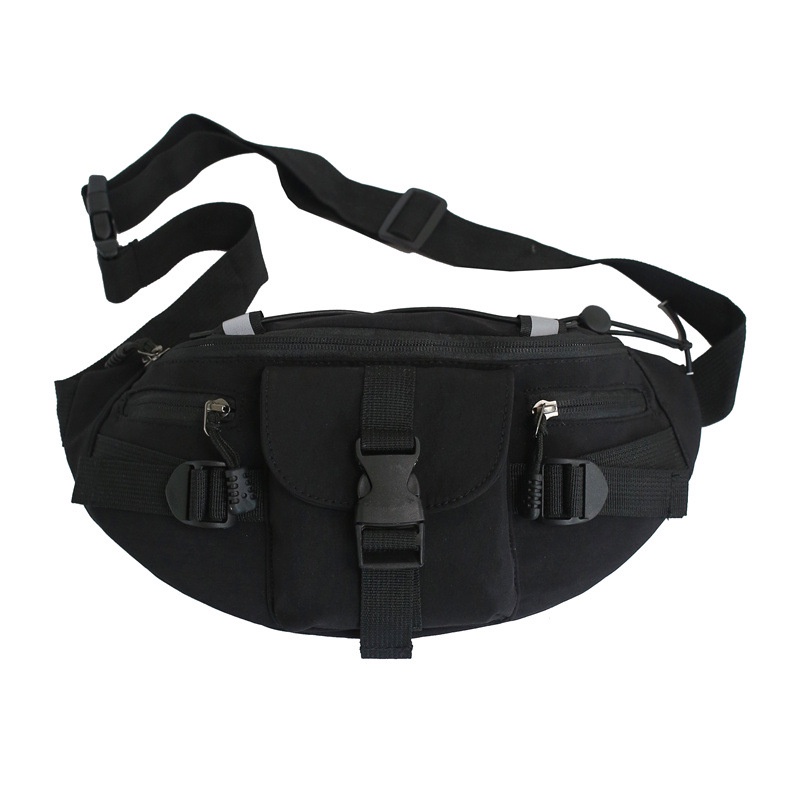 Túi đeo chéo trước ngực chất liệu nylon phong cách thể thao thời trang dành cho nam và nữ