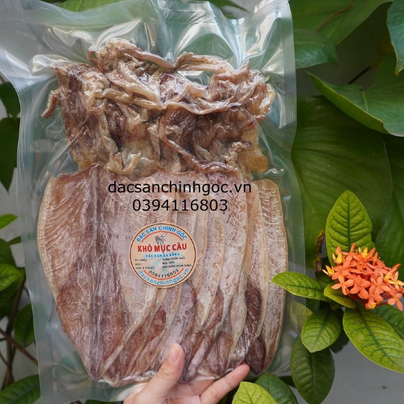 mực khô  FREESHIP  mực khô câu đặc sản nổi tiếng Đà Nẵng 500g nhiều size dễ lựa chọn