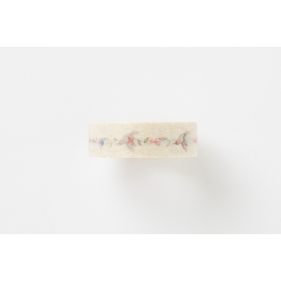 Băng Keo Dán Trang Trí ARTBOX Hàn Quốc Họa Tiết Chim Và Hoa Nhẹ Nhàng