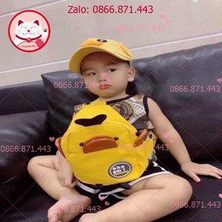 ⚡𝐅𝐑𝐄𝐄𝐒𝐇𝐈𝐏⚡  S E T TÚI + MŨ VỊT 🐤🐤