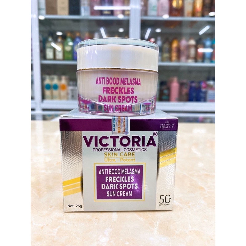 KEM VICTORIA NÁM TÀN NHANG CHỐNG NẮNG 25G