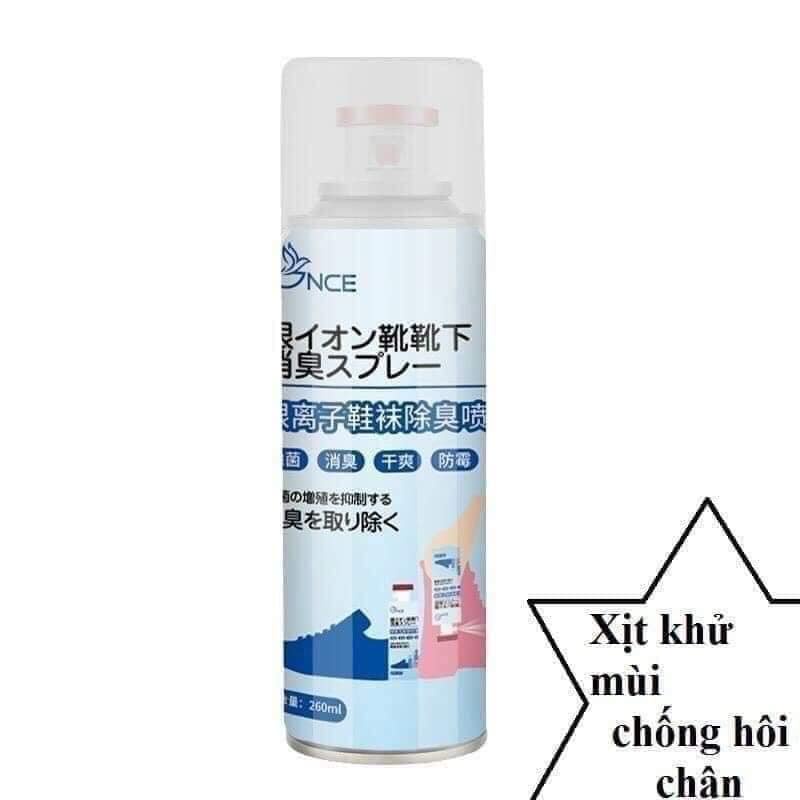 Lọ Xịt Khử Mùi Giày,Hôi Chân