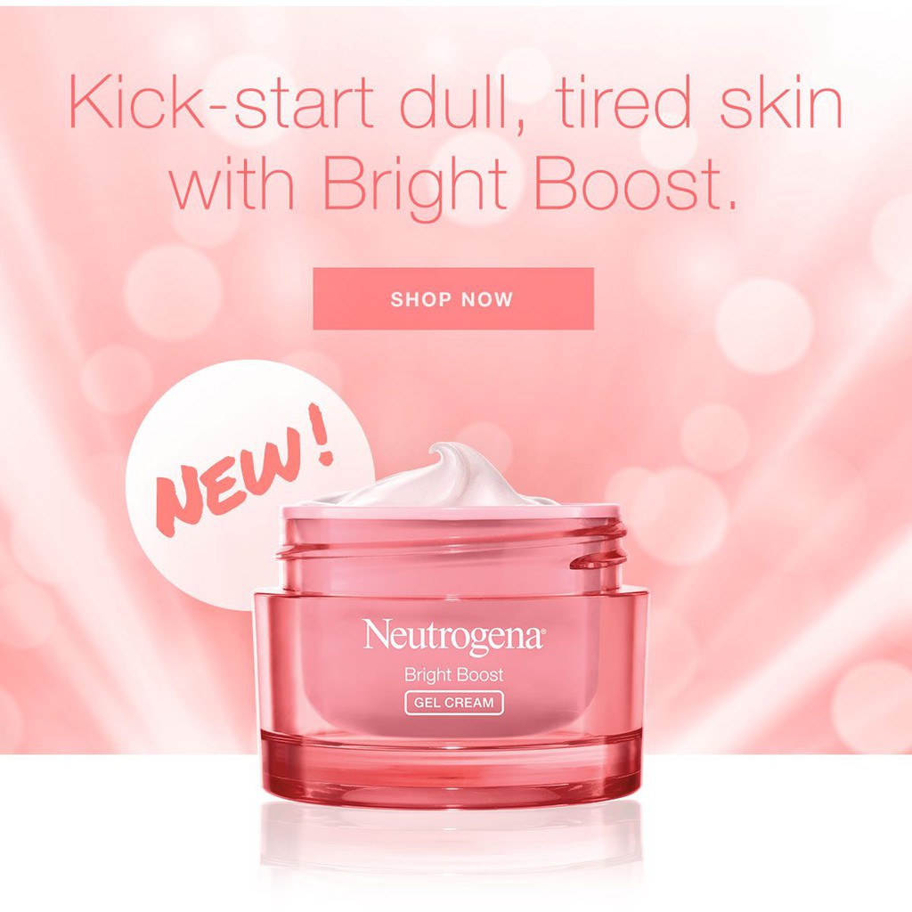 Kem Dưỡng Trắng Mịn Da NEUTROGENA BRIGHT BOOST GEL CREAM 50ml