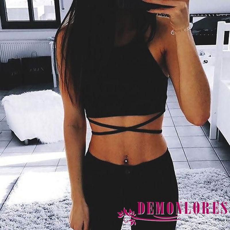 Áo Lửng Hai Dây Gợi Cảm Cho Nữ