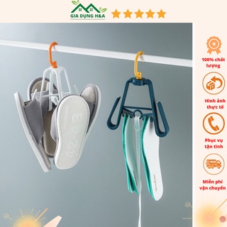 Móc treo đồ, móc phơi giày,treo giày dép 4 Nhánh thông minh