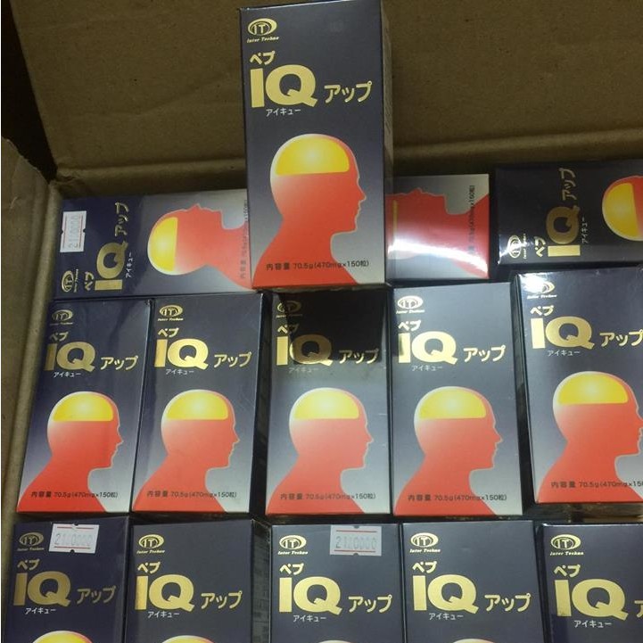 {Nhật} Viên bổ não Pep IQ Up - Hỗ trợ tăng trí nhớ, tăng tập trung, giảm căng thẳng, bảo vệ não bộ (150 viên)