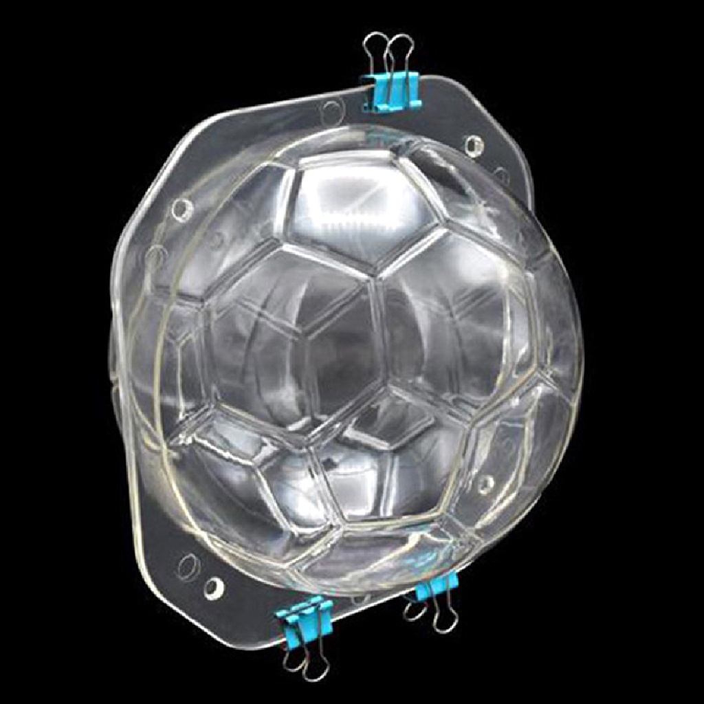 Khuôn Làm Bánh Kẹo Socola Hình Quả Bóng Đá 3D Bằng Polycarbonate