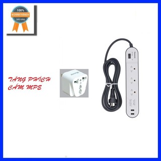 Ổ cắm có dây usb panasonic wchg243322w