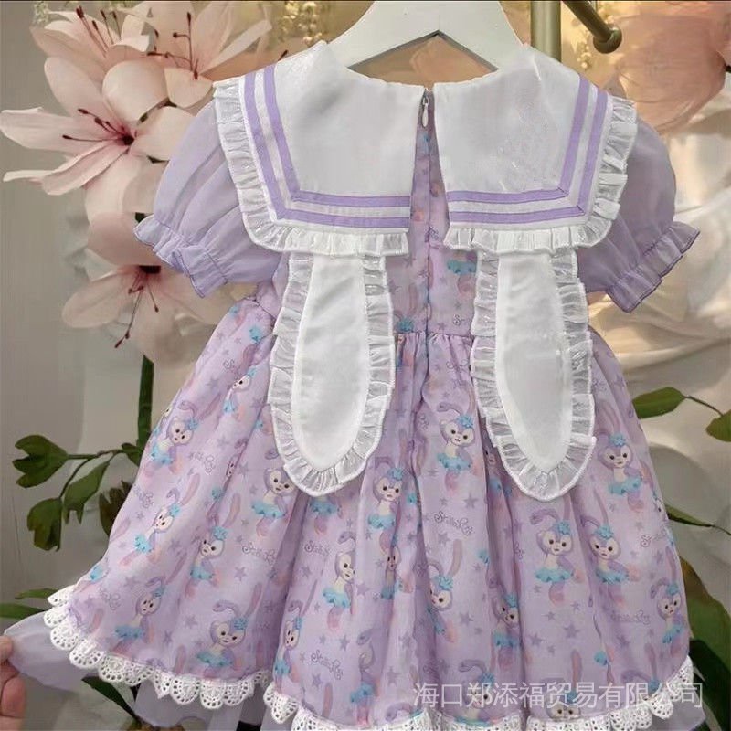 Đầm Công Chúa Lolita Thời Trang Mùa Hè Cho Bé Gái