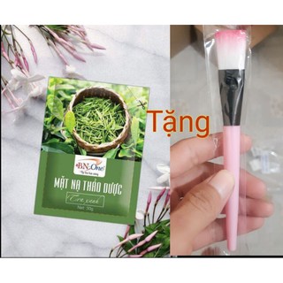 Mặt nạ thảo dược trà xanh bn_one gói 30g