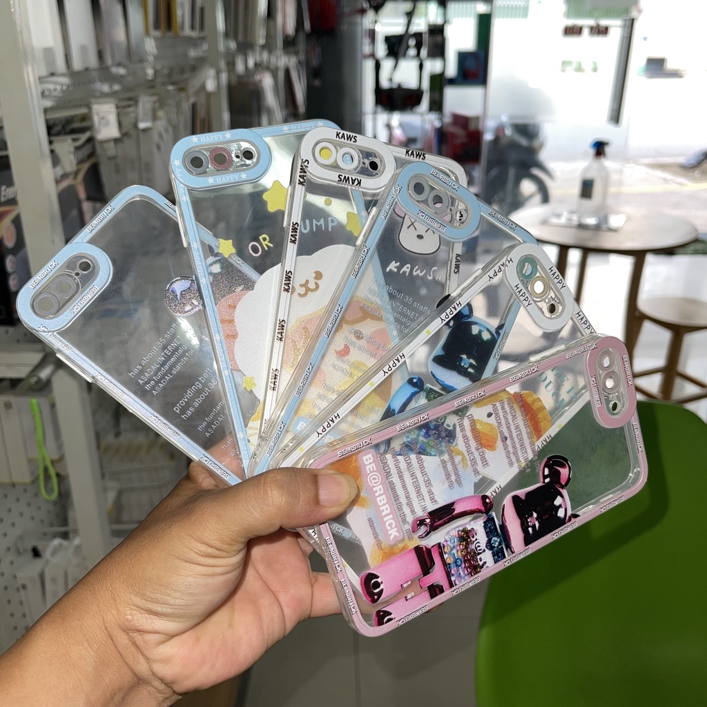 Ốp lưng Richkid iphone 6/ 6s/ 6 Plus/ 6s Plus/  7/ 8/ 7 Plus/ 8 Plus bảo vệ camera hình ảnh vui nhộn ấn tượng