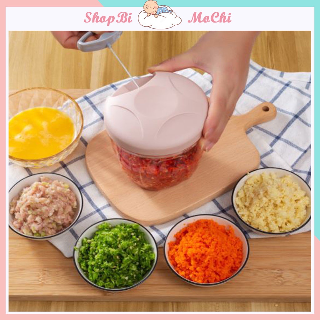 Máy xay đa năng cầm tay với 3 và 5 lưỡi dao