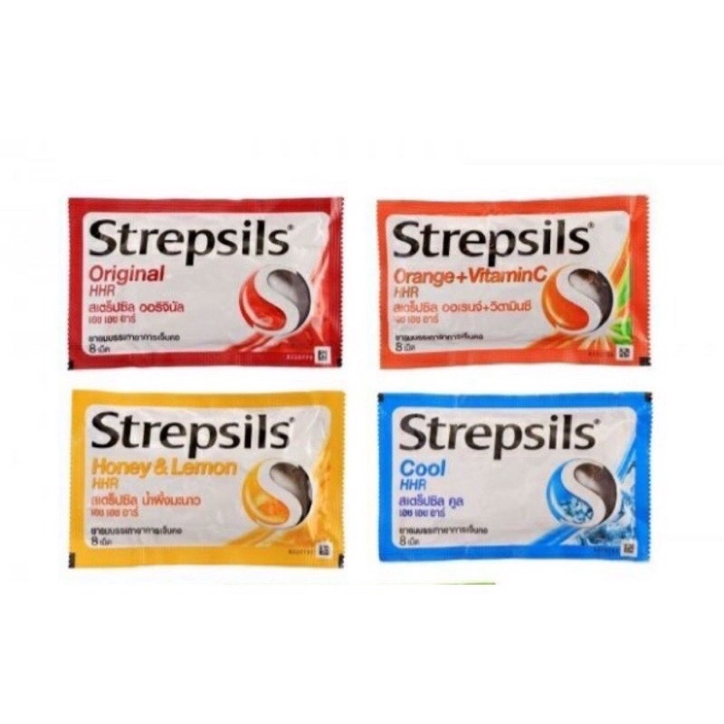 kẹo ngậm strepsils vỉ 2 viên