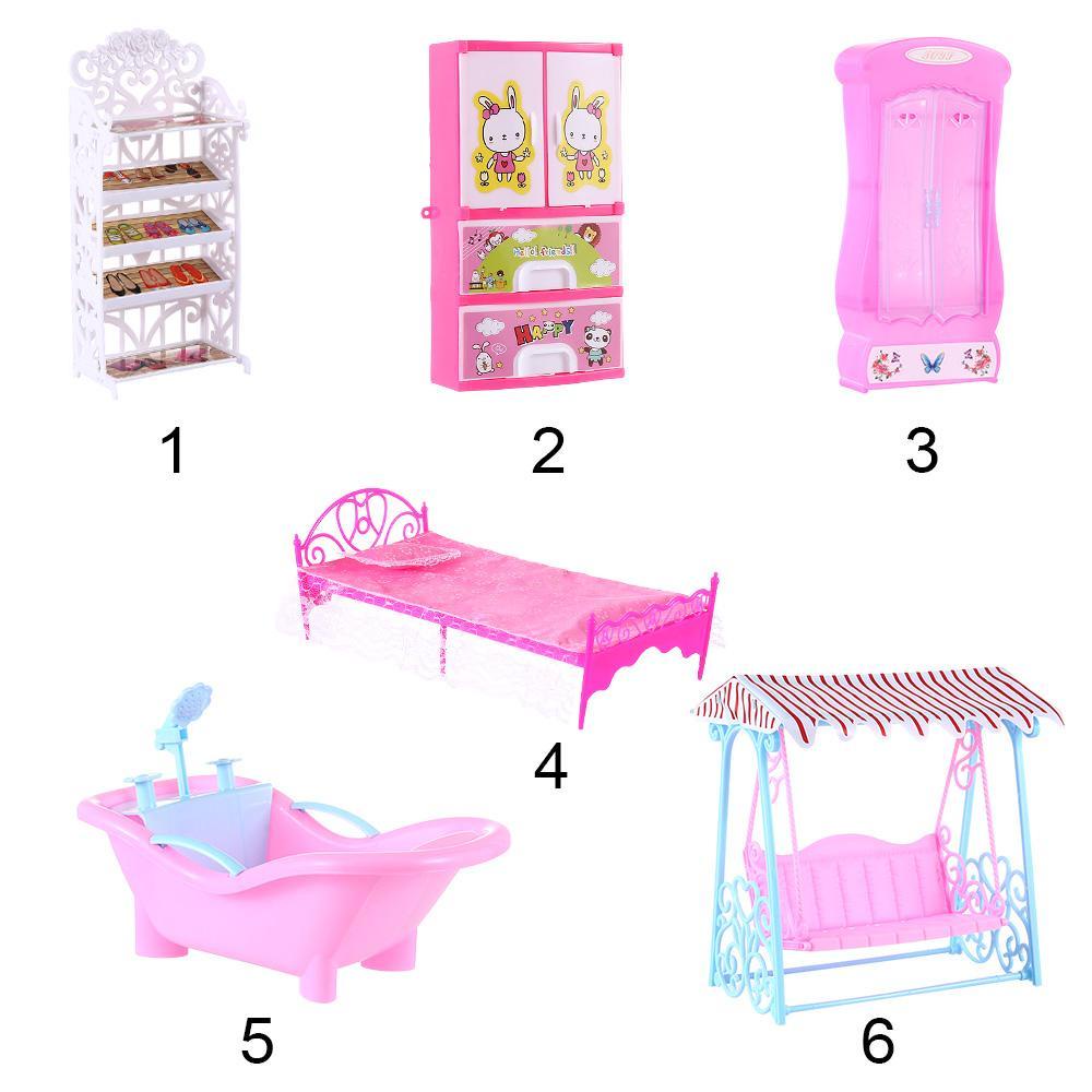 Bồn Tắm / Xích Đu Mini Trang Trí Nội Thất Nhà Búp Bê KENT1 KENT1