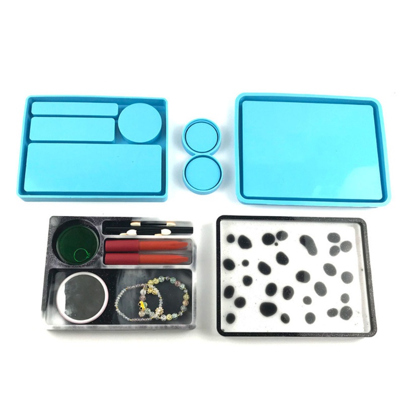 Khuôn Làm Đế Lót Ly Bằng Epoxy Pha Lê