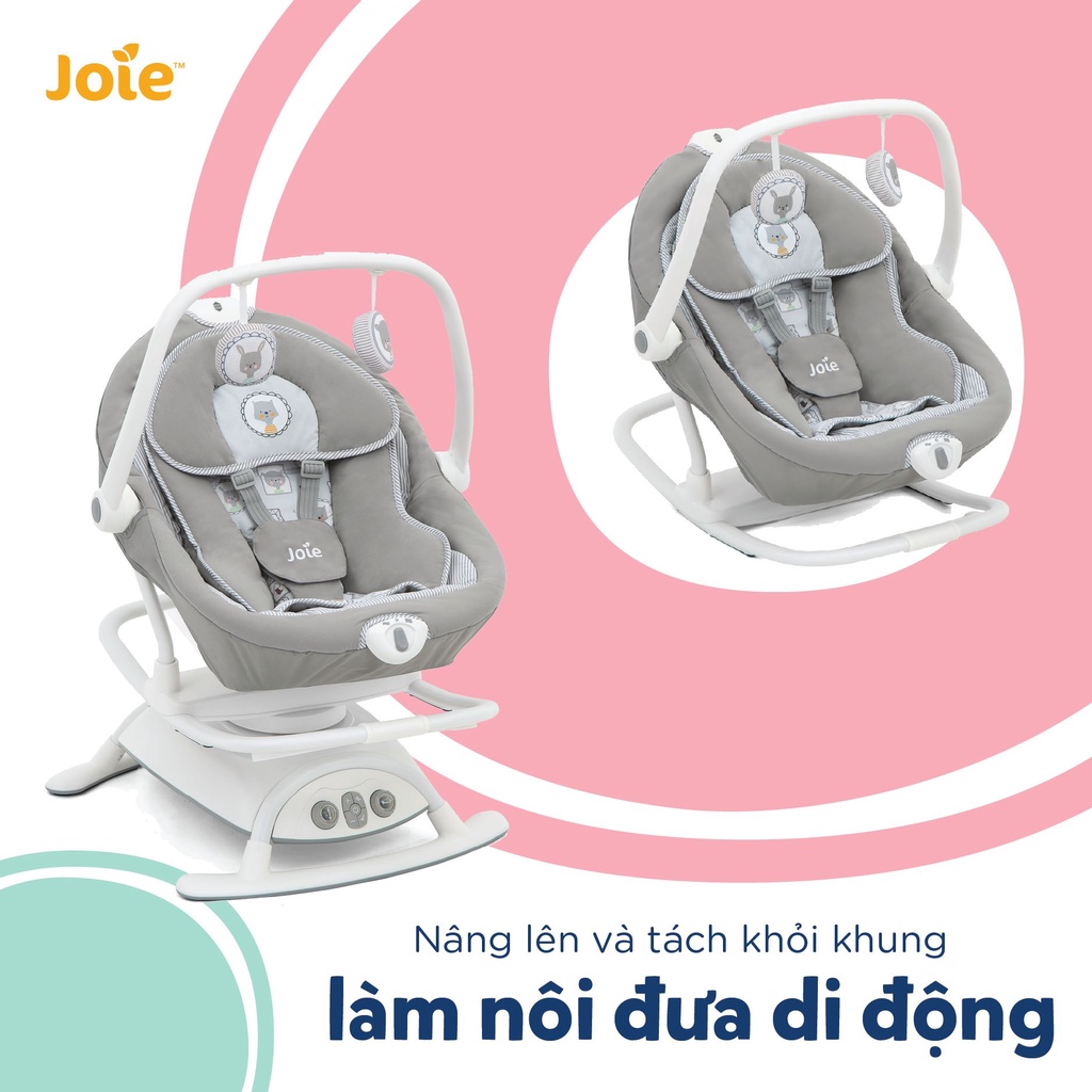 Nôi đưa trẻ em cao cấp - Joie Sansa 2in1
