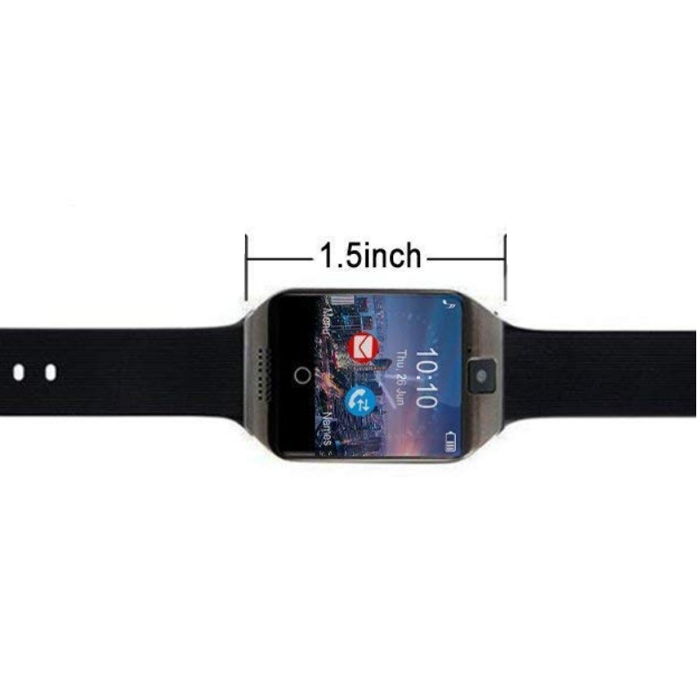 Đồng hồ thông minh SmartWatch Q18 plus thế hệ mới gắn sim màn hình cảm ứng màu