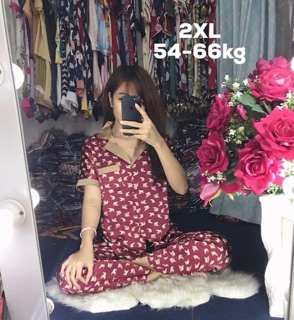 Pijama lụa satin cao cấp
