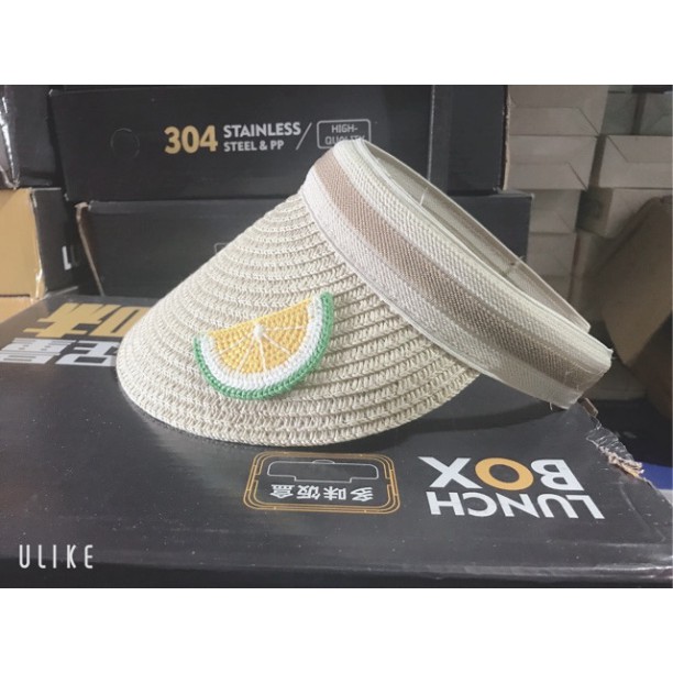 MŨ CÓI NỬA ĐẦU HÌNH HOA QUẢ PHONG CÁCH CHO MẸ VÀ BÉ