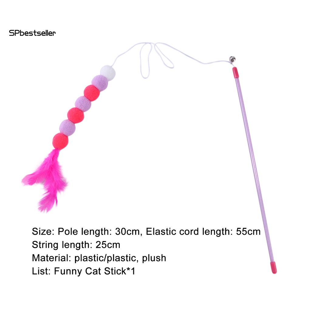 Gậy đồ chơi tập tương tác cho mèo cưng