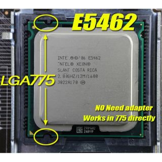 CHIP CPU Intel Xeon E5462 2.8Ghz 4 Core Socket 775 FSB 1600Mhz