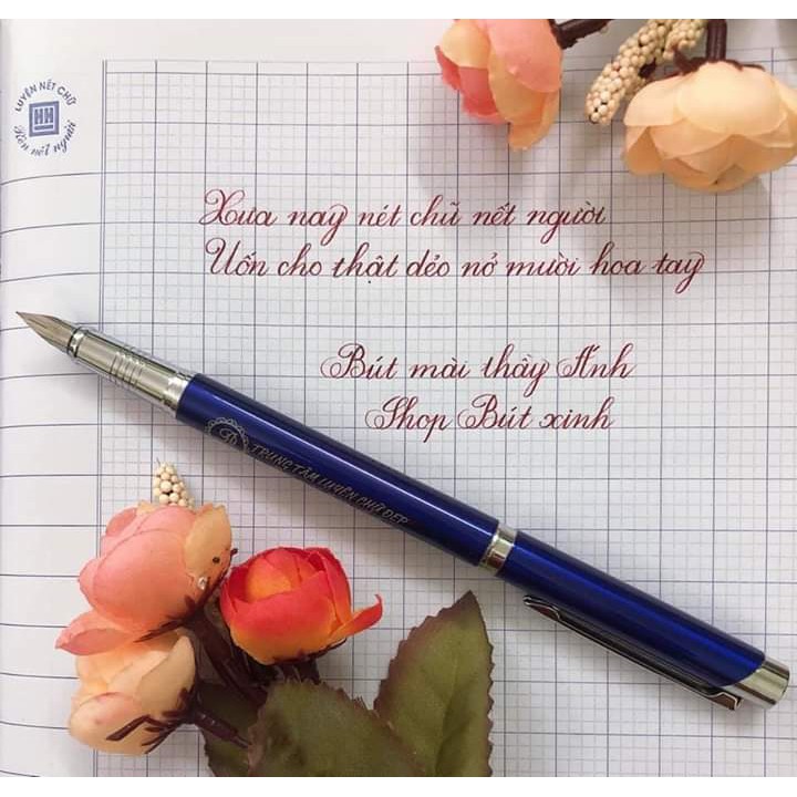 [Giá Sỉ] Hộp 15 bút máy Thầy Ánh-Trung tâm luyện viết chữ đẹp