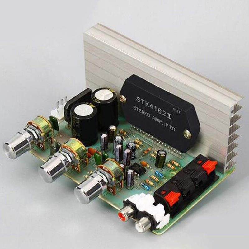 Mạch khuyếch đại công suất BTL 2.0 DX-0408 - Công suất STK 4162II - 4132II - 4172II hoặc 4152II - Nguồn 12V - 18v